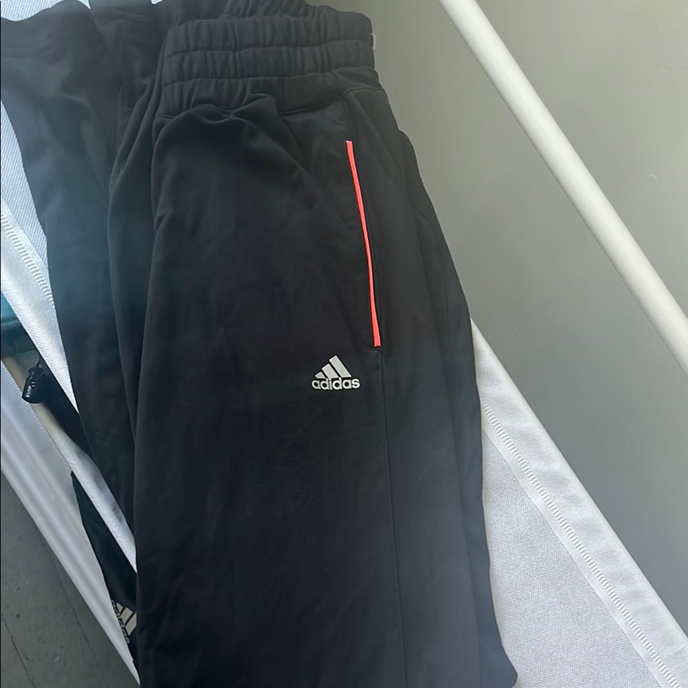 Adidas Kids Black Track Pants